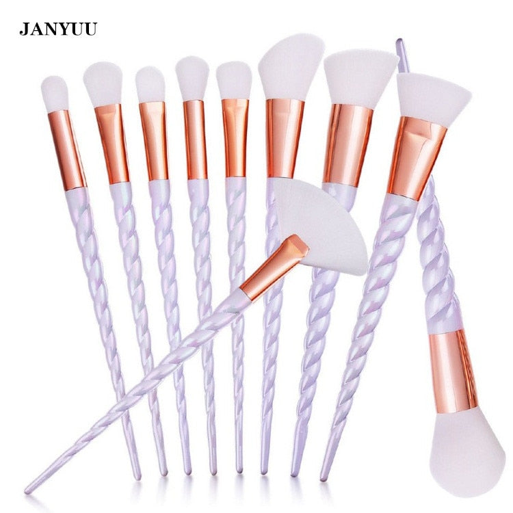 Unleash Your Inner Artist with the 8-Piece Professional Makeup Brush Set