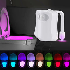 Glow in the Dark with the Motion-Activated Toilet Night Light – Your Bathroom’s New Best Friend!