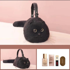 Chic Cute Cat Feline Designer Hand Made Craft Bag for Women