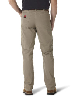 Wrangler Mens Riggs Workwear Technician Work Utility Pants 38W x 36L Dark Khaki