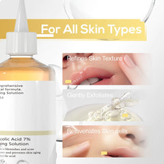 Transform Your Skin with Glycolic Acid 7% Toning Serum