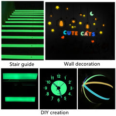 Glow in the Dark with Luminous Tape – Illuminate Your Space with Style and Safety!