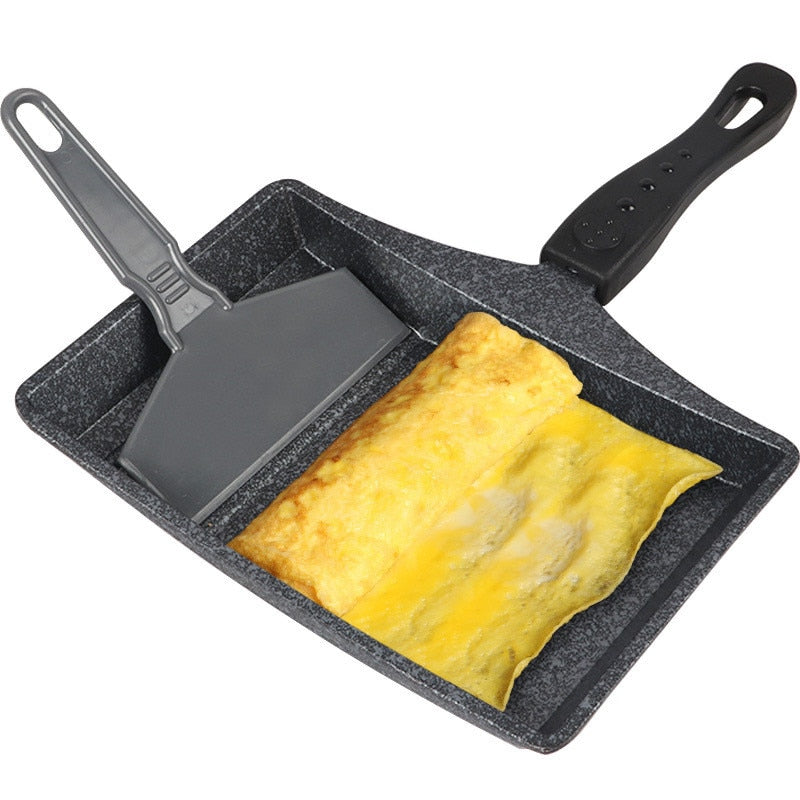 Perfect Your Japanese Omelette with the Non-Stick Tamagoyaki Pan – Your Key to Flawless Egg Rolls!