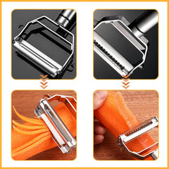 Precision Stainless Steel Kitchen Vegetable Peeler – Effortless Slicing & Peeling for Every Chef!