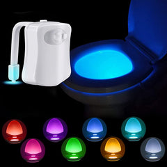 Glow in the Dark with the Motion-Activated Toilet Night Light – Your Bathroom’s New Best Friend!