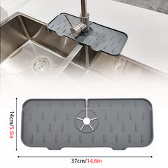 Say Goodbye to Water Stains and Scratches with the Kitchen Faucet Mat – The Ultimate Surface Protector!