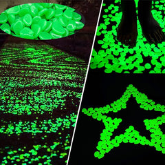 Transform Your Outdoors with Glowing Pebbles – Add Magical Illumination to Any Space!