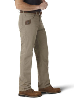 Wrangler Mens Riggs Workwear Technician Work Utility Pants 38W x 36L Dark Khaki