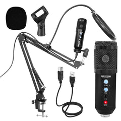 Professional Quality USB Mic Bundle Ultimate Bundle for Gaming, Streaming, Recording Studio, Podcasts!