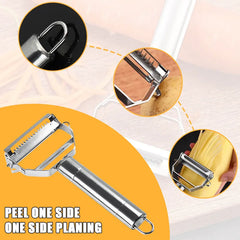 Precision Stainless Steel Kitchen Vegetable Peeler – Effortless Slicing & Peeling for Every Chef!