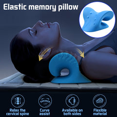 Transform Your Comfort with the Neck & Shoulder Pain Relief Stretcher Pillow!