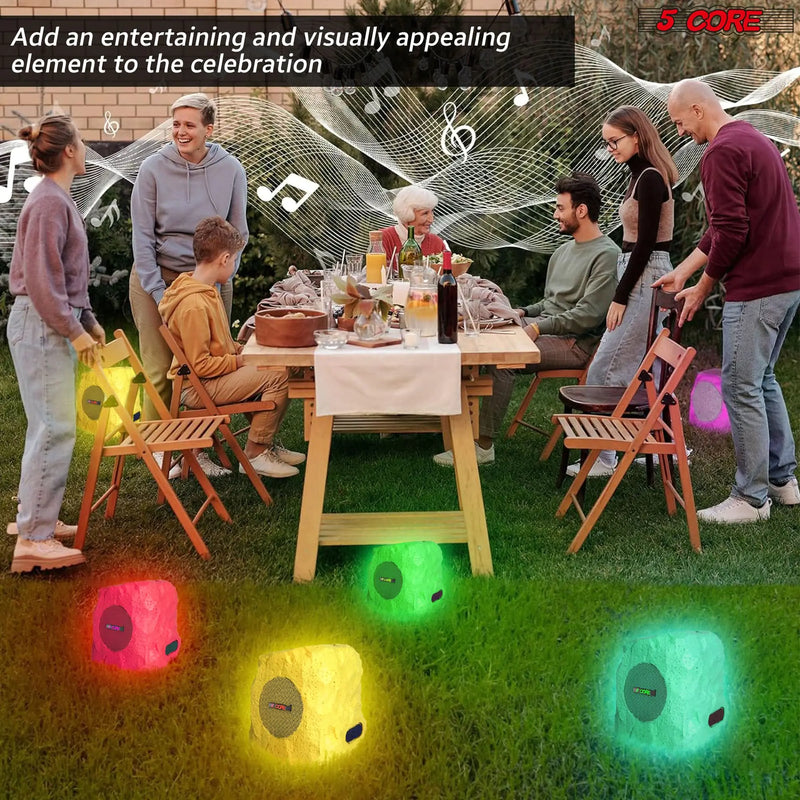 🎶 Rock Your Outdoors: Solar-Powered Speaker with Stunning Sound & RGB Lights! 🌈🔥