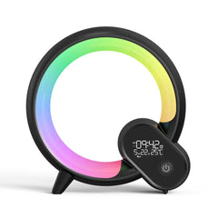 Smart Night Light 🌙  with Soothing Sounds ✨ & Vibrant Colors 🌈 Sleep Better Tonight!