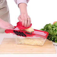 Revolutionize Your Cooking with the 6-Blade Multifunction Kitchen Slicer!