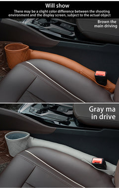 Say Goodbye to Lost Items with the Leather Car Seat Gap Filler – The Stylish Solution to a Clean, Organized Ride!