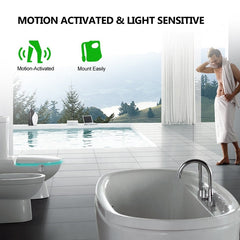 Glow in the Dark with the Motion-Activated Toilet Night Light – Your Bathroom’s New Best Friend!