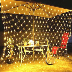 Enchant Your Outdoors with Vibrant Net Mesh Solar Fairy Lights – Perfect for Every Celebration!