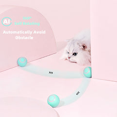 Endless Fun for Your Feline with the Smart Cat Ball Toy – The Ultimate Interactive Playmate!