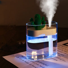 Ultrasonic Air Humidifier Cactus Light USB Essential