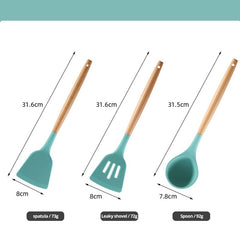 Upgrade Your Cooking with the Ultimate Non-Stick Pot Spatula and Spoon Set – The Perfect Kitchen Essentials!