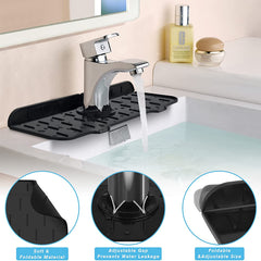 Say Goodbye to Water Stains and Scratches with the Kitchen Faucet Mat – The Ultimate Surface Protector!