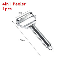 Precision Stainless Steel Kitchen Vegetable Peeler – Effortless Slicing & Peeling for Every Chef!