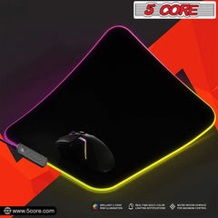 🔮🌈 GlowMat Pro: 12-Mode RGB Gaming Mouse Pad 🌟🎮