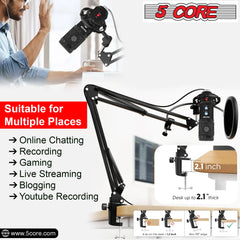 Professional Quality USB Mic Bundle Ultimate Bundle for Gaming, Streaming, Recording Studio, Podcasts!