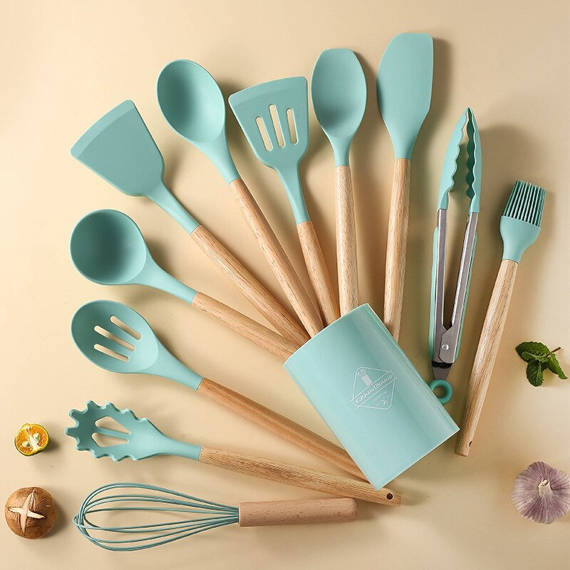 Upgrade Your Cooking with the Ultimate Non-Stick Pot Spatula and Spoon Set – The Perfect Kitchen Essentials!