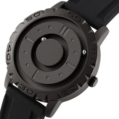 Eutour Original Iron Ball Magnetic Pointer Quartz Watch – Where Precision Meets Unconventional Style!