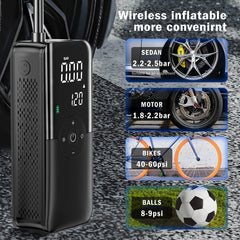 Inflate On-the-Go with the Portable Inflator Pump – Quick, Convenient, and Powerful!