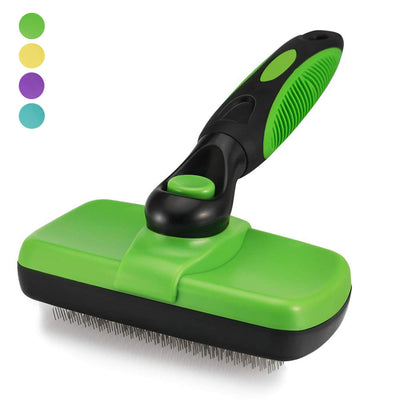 Effortless Grooming with the Self-Cleaning Dog Brush – Tangle-Free Fur, Happy Pet!