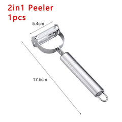 Precision Stainless Steel Kitchen Vegetable Peeler – Effortless Slicing & Peeling for Every Chef!