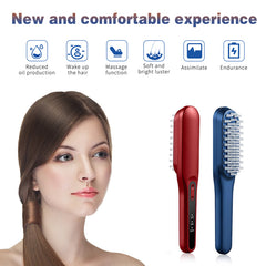 Unlock Luscious, Healthy Hair with the Hair Growth Comb – The Ultimate Scalp Massager and Light Therapy Treatment!